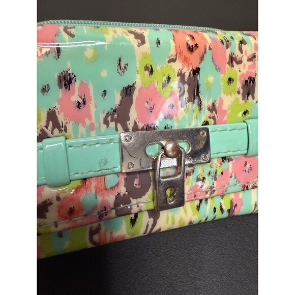 CLAIRE'S Abstract Mini Wallet Change Purse Billfold - Picture 2 of 8